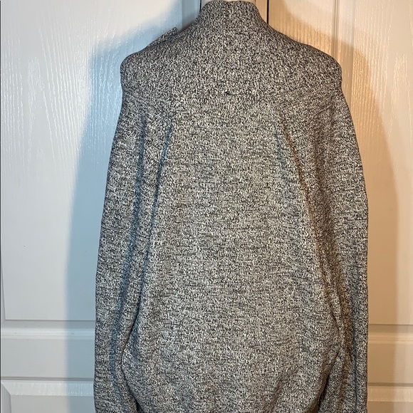 Karen Scott black /white long sleeve sweater - Picture 3 of 7